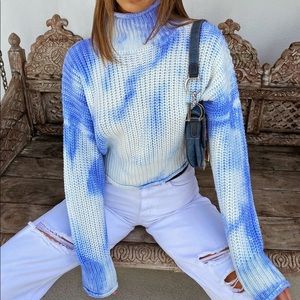 Tiger Mist Lullaby Knit Sweater Tye Dye